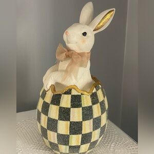 Mackenzie Childs Bunny in Egg